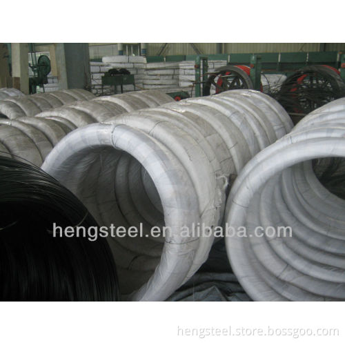 Black Thicker Oil Tempered Spring Steel Wire